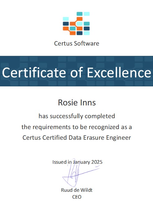 certus-certification computer recycling Reading